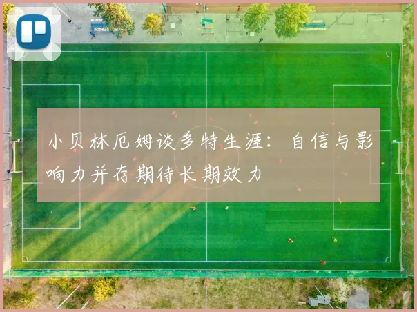 小贝林厄姆谈多特生涯：自信与影响力并存期待长期效力